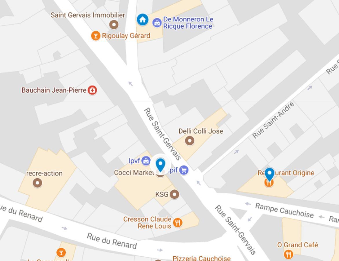 Appart Coeur De Rouen-Gare Eksteriør bilde